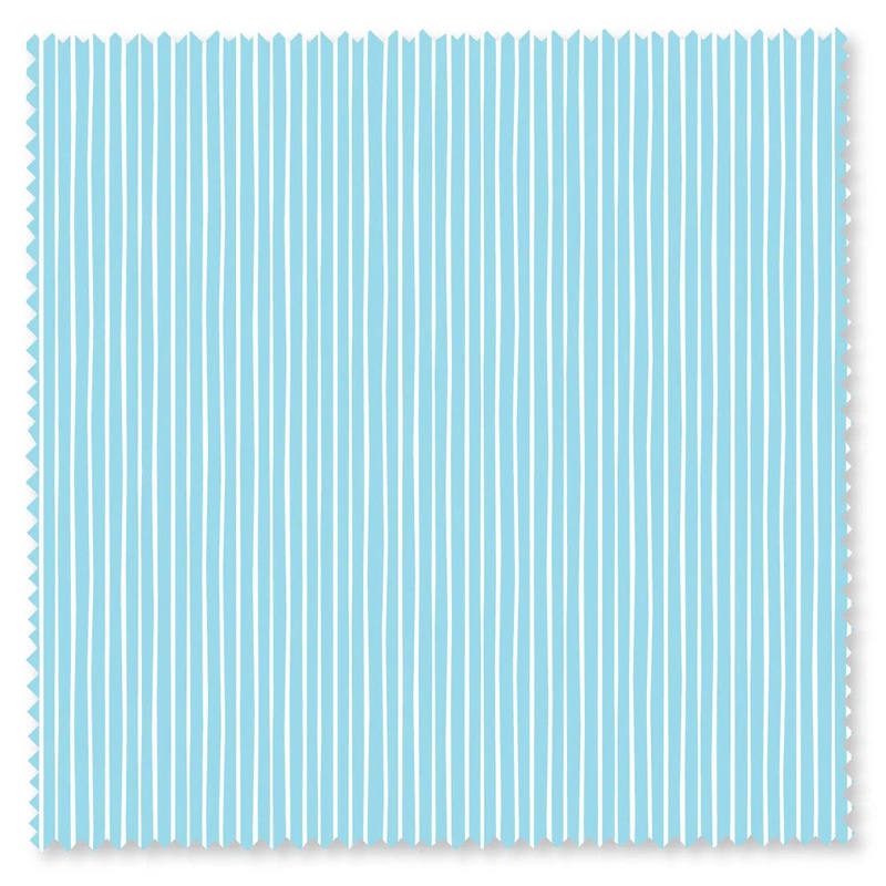 Blue & White Stripes from Felicity Fabrics - 100% Cotton