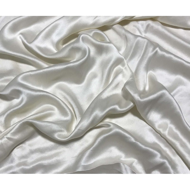 Cream - Sandwashed Silk Charmeuse