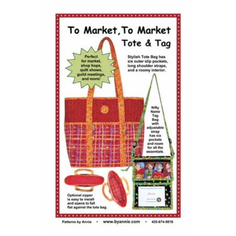 ByAnnie To Market, To Market Tote & Tag Pattern