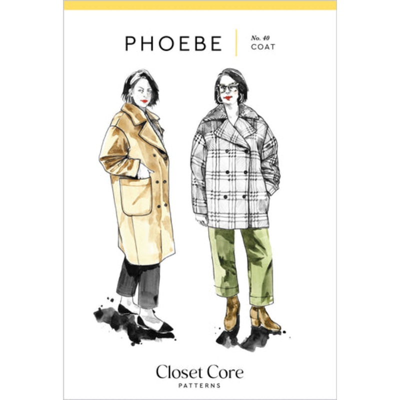 Phoebe Coat by Closet Core Patterns