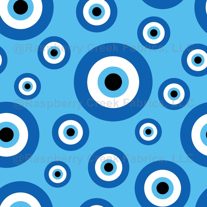 Blue Mataki, Nazar, Evil Eye Pattern, Greek Eye, Turkish Eye