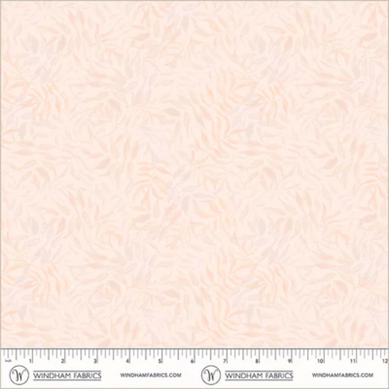 Aviva Quilting Cotton Fabric Foliage Pearl