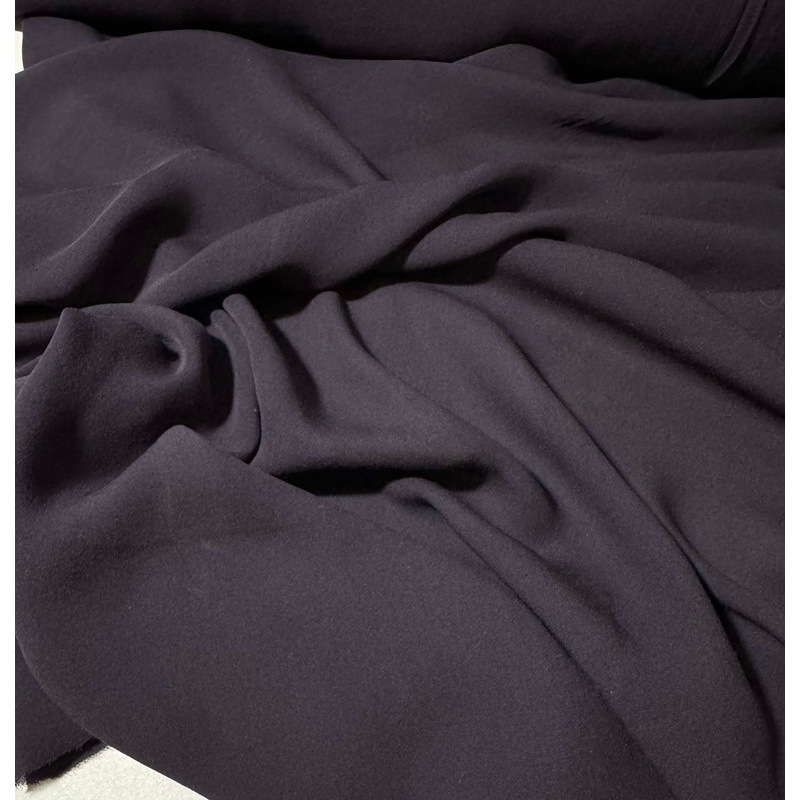 Blackberry Purple - 16mm Silk Georgette Chiffon Fabric