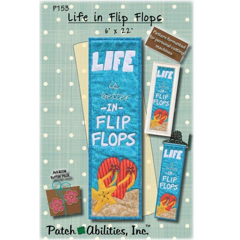 Patch Abilities - P153 Life in Flip Flops