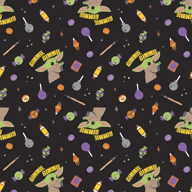 Star Wars Fabric (SW) Gimme Candy Grogu Baby Yoda Fabric