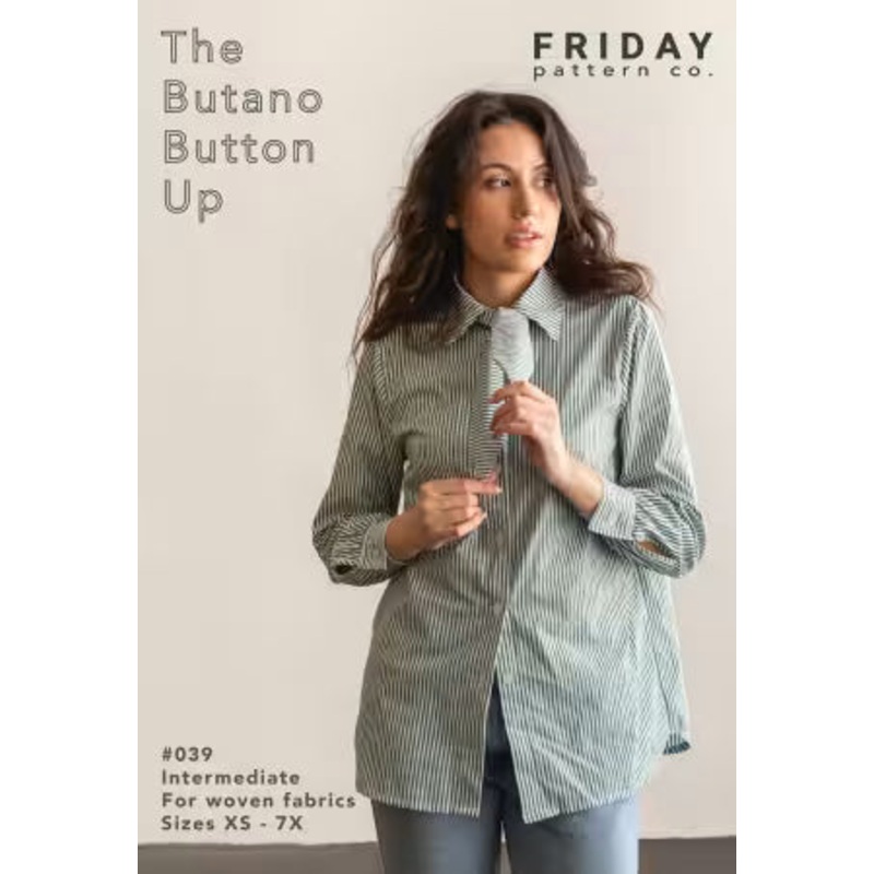 Butano Button Up Pattern by Friday Pattern Co.