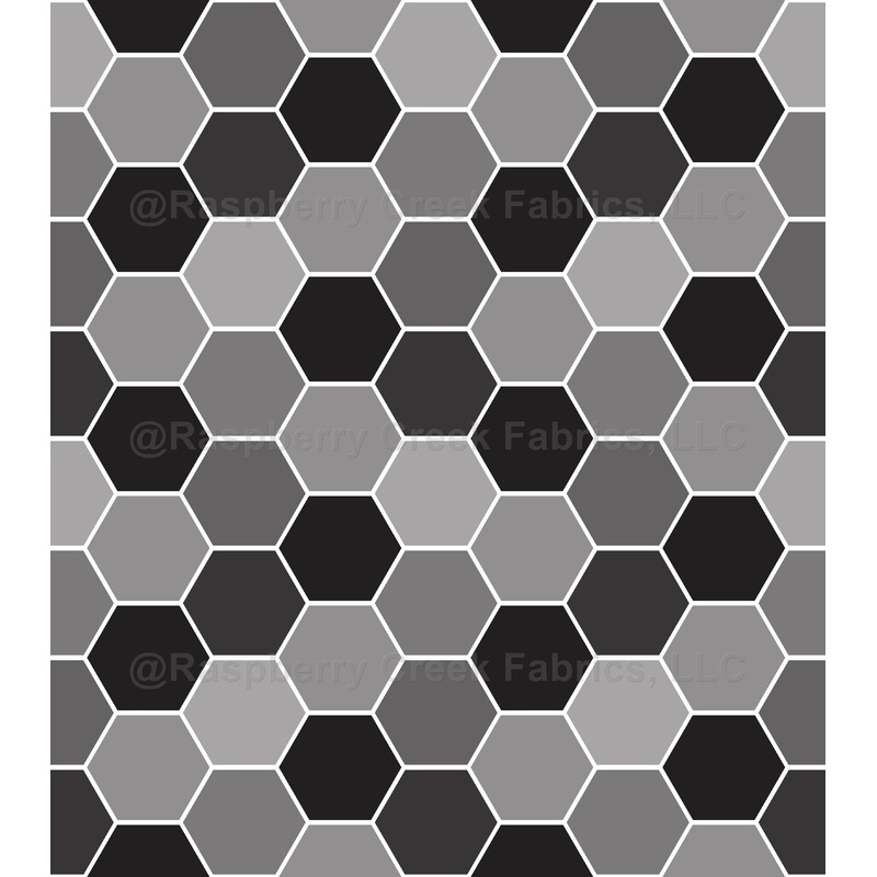 Honeycomb, Bee Comb, Hexagon, Geometric Pattern, Black, Gray