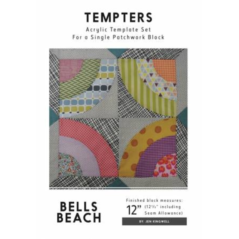 Jen Kingswell - Bells Beach Tempter - Acrylic Template Set