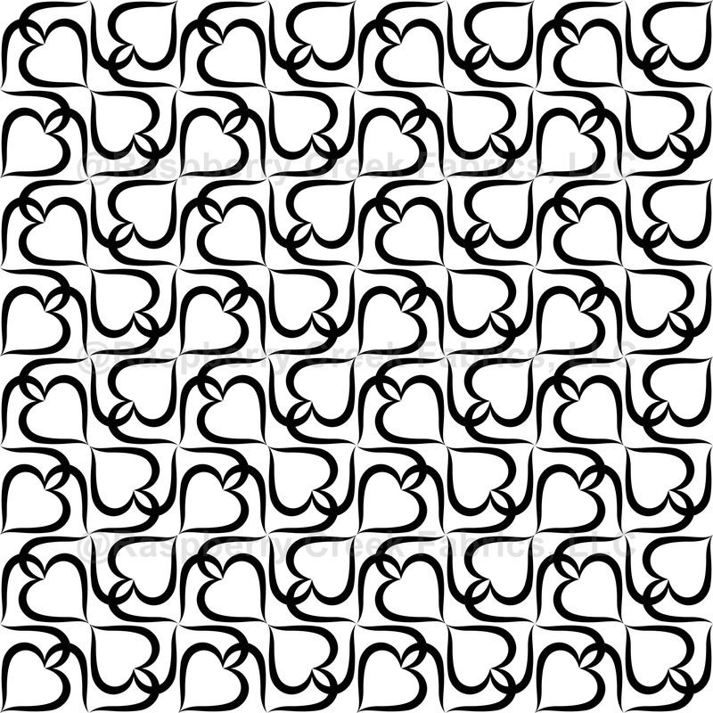 Pattern Of Spades, Pattern Of Hearts, Black Spades, Black Hearts