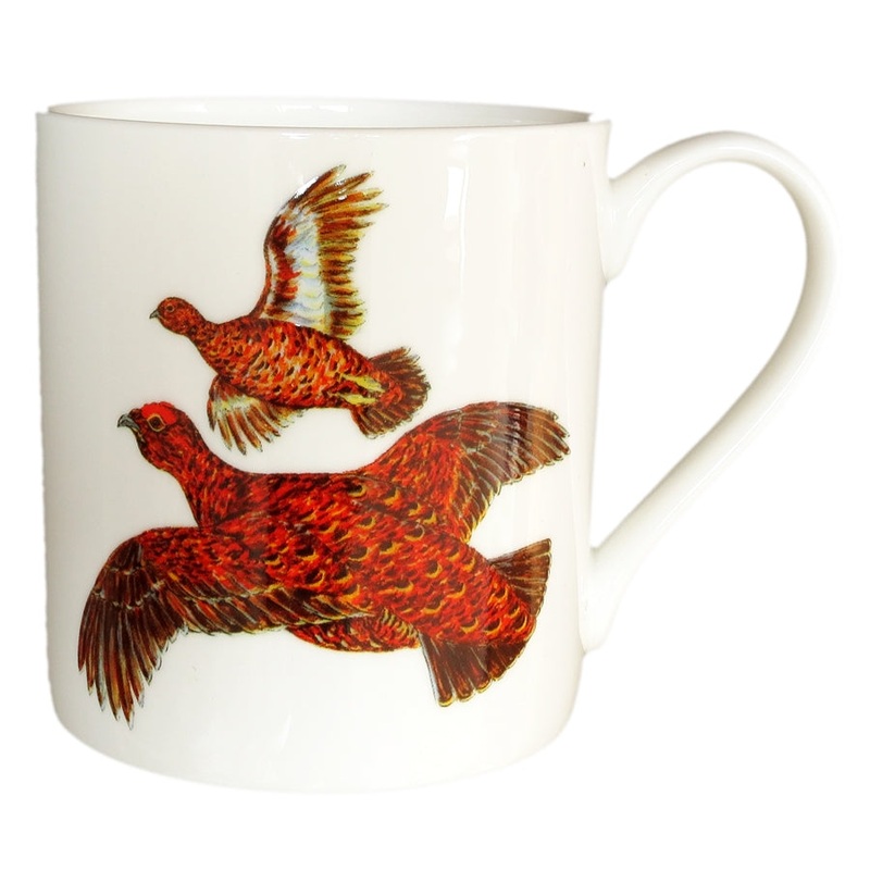 Red Grouse Mug (large size)
