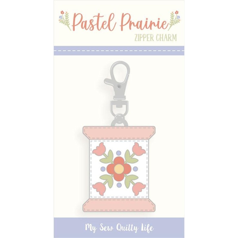 Pastel Prairie Zipper Pull Spool by Heather Briggs of My Sew Quilty Life for Moda Fabrics | MSQL 129N