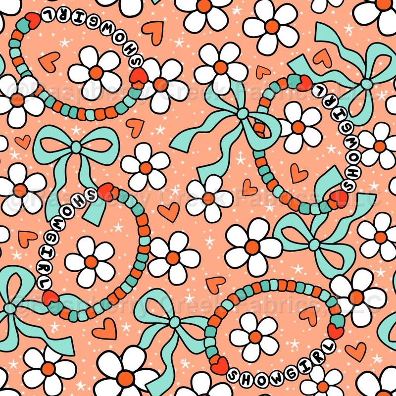 Showgirl Friendship Bracelets Soft Orange
