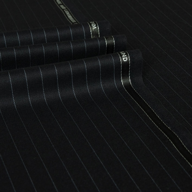Toledo - Pin Stripe Escorial Navy