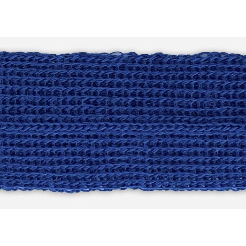 7/8" Cadet Blue Simple Fold-Over Wool Trim (Made in Japan)