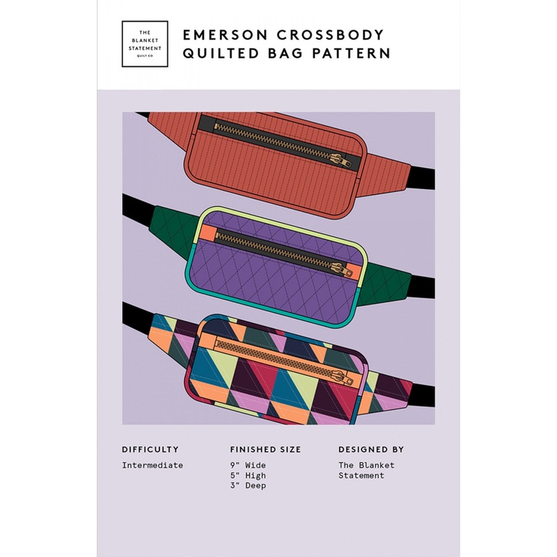 Emerson Crossbody Quilted Bag Pattern