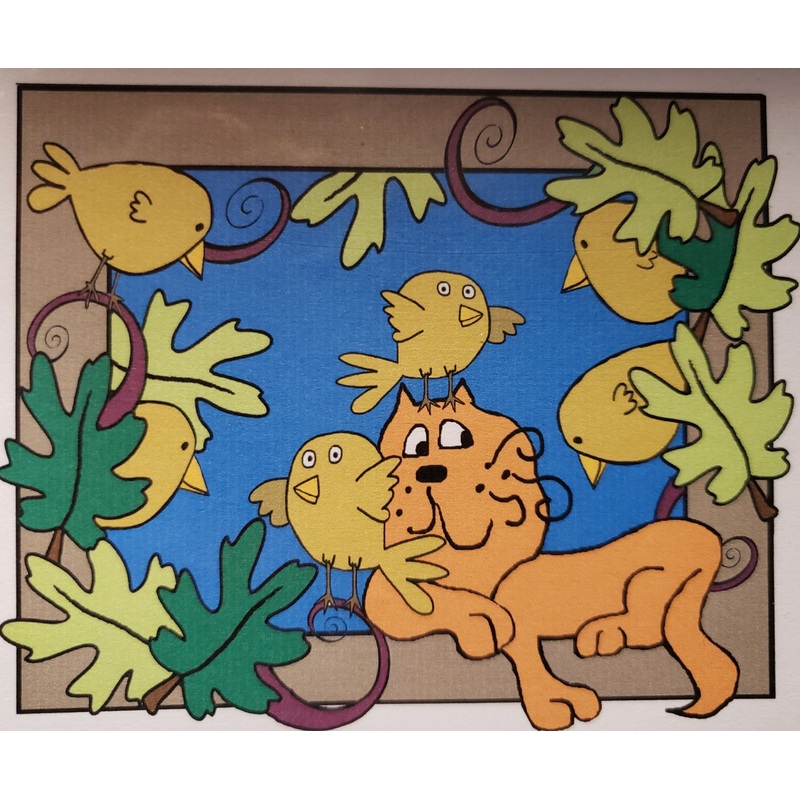 Friendships - Rug Hooking Paper Pattern - Shelly Atkinson