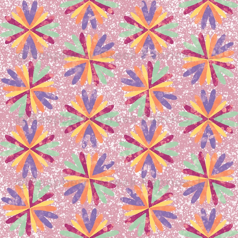 Retro Pom Pom Colorful