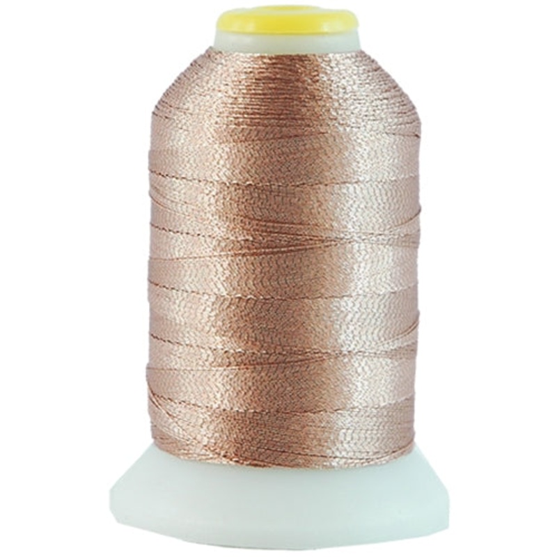 Metallic Thread - No. L12 - Bronze - 500 Meter Cones