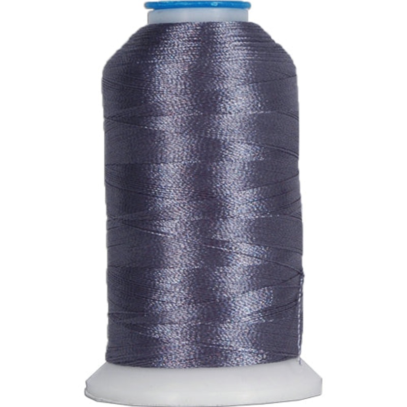 Polyester Embroidery Thread No. 430 - Steel Grey - 1000M