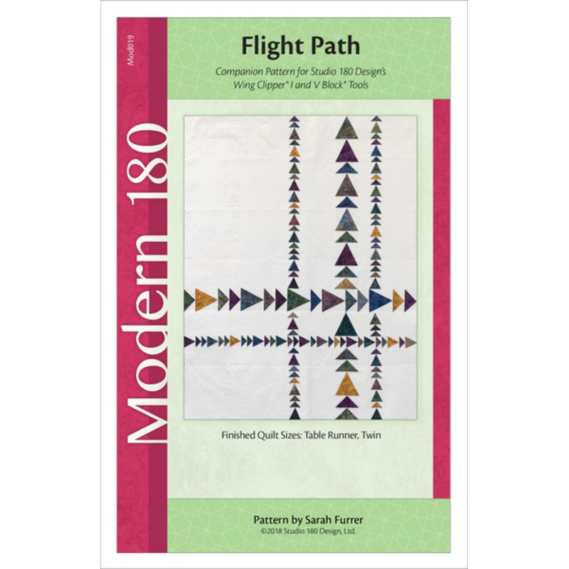 Flight Path Quilt Pattern By Modern 180