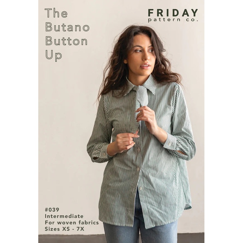 Friday Pattern Company - Butano Buttonup - Size XS-7X