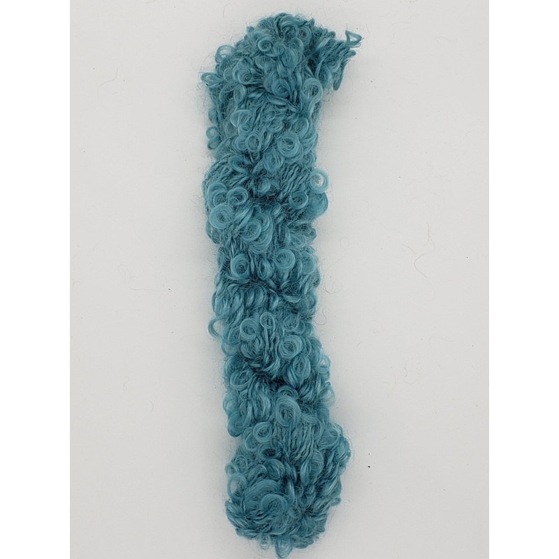 Mohair Loopy Locks - POOL - 1500 Hand Dyed Boucle Yarn B1