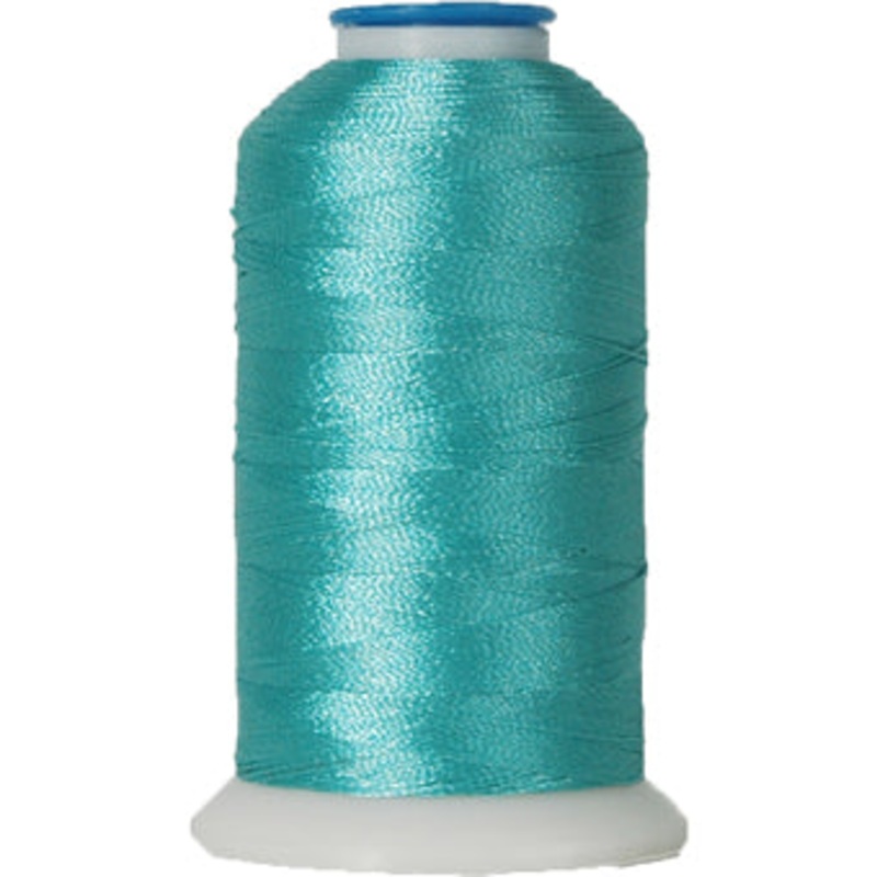 Polyester Embroidery Thread No. 467 - Cyan - 1000M