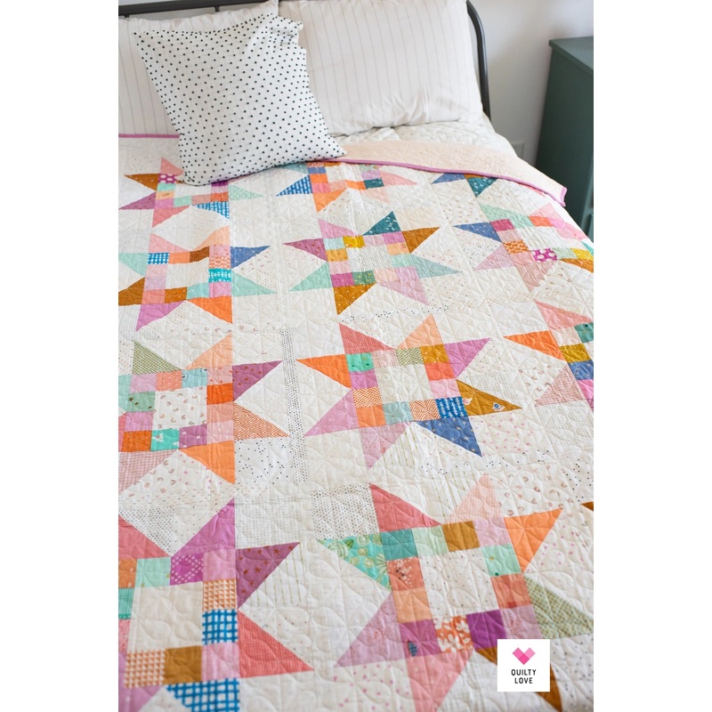 Quilty Stars Quilt Pattern