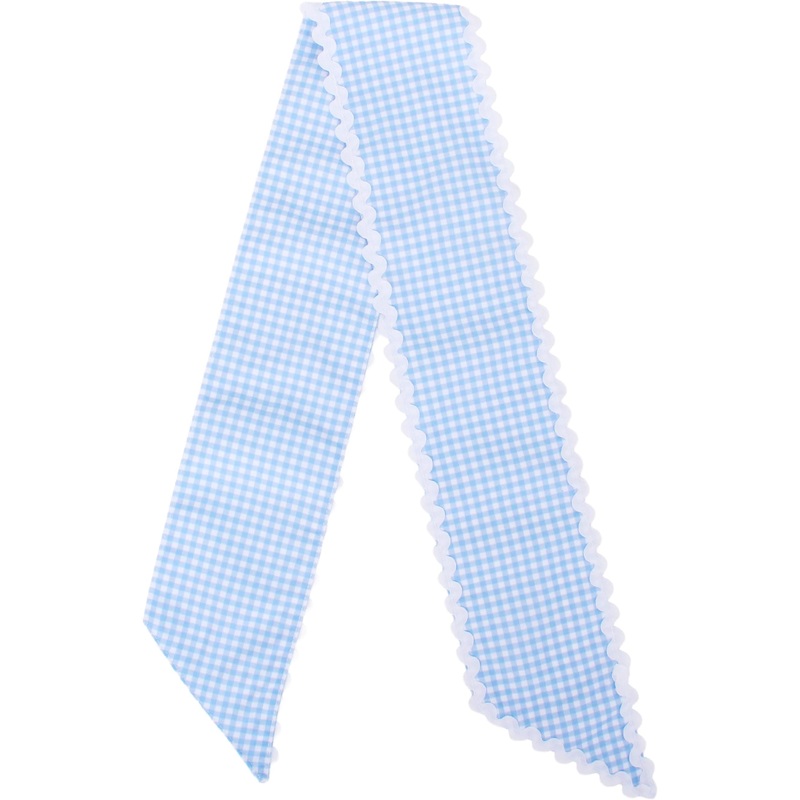 Wreath Sash or Gift Basket Bow - Blue Blank