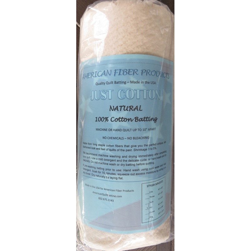 100 Percent Cotton Natural Full