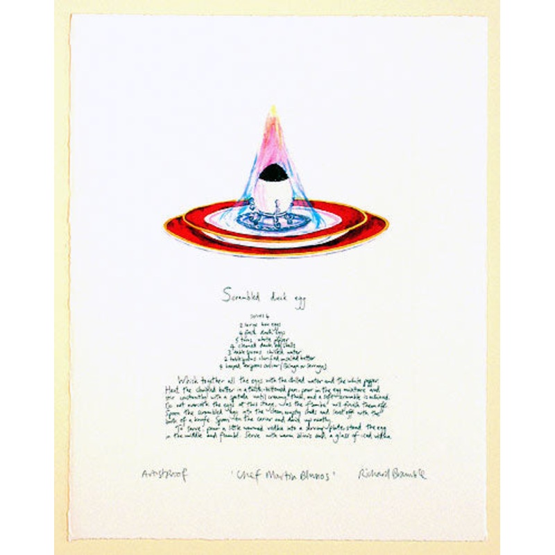 Scambled Eggs & Caviar Recipe Chef Martin Blunos Print