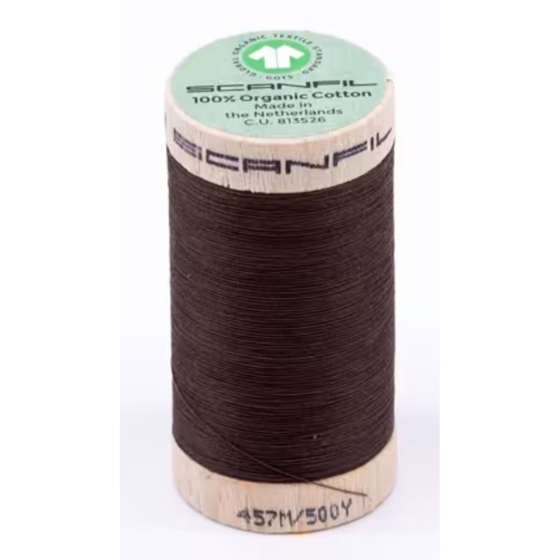 Scanfil 50/2 wt-500 yards Organic-Coffee Liqueur