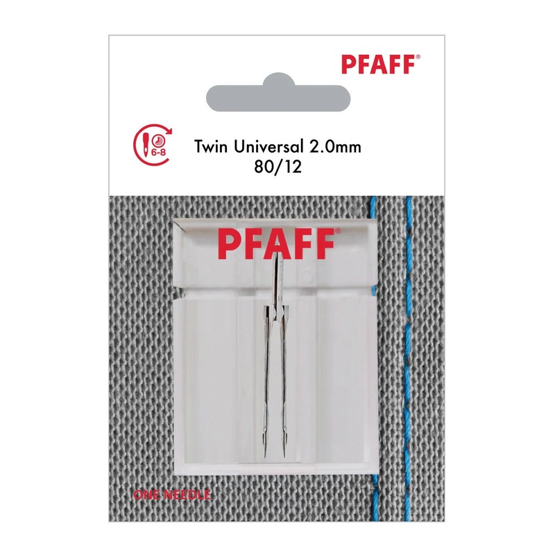 PFAFF Twin Universal Needle 2mm Size 80/12 1-Pack