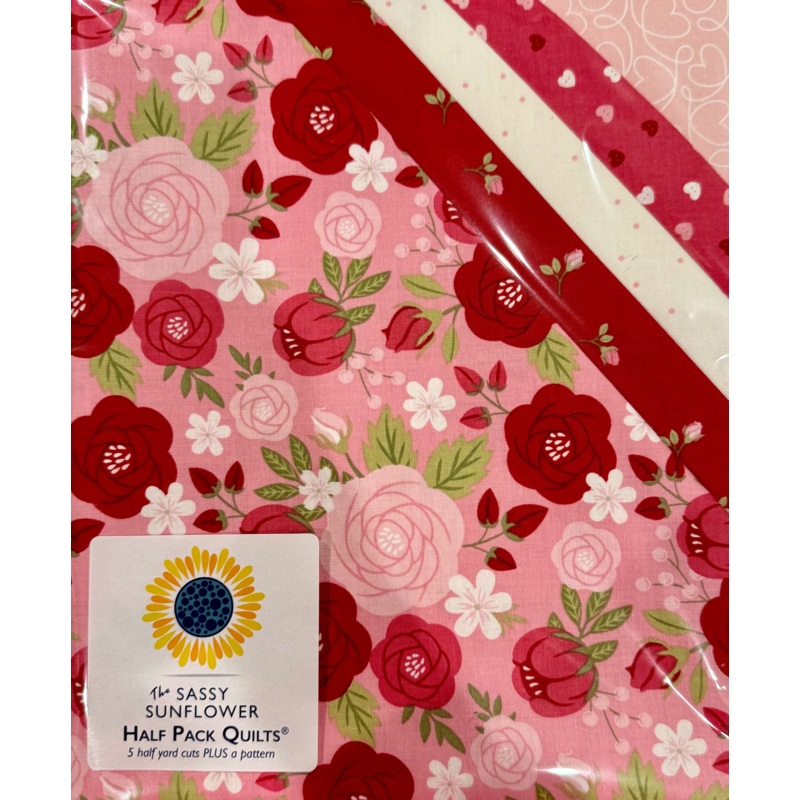 Sew in Love-The Sassy Sunflower Half Pack Quilts Kit