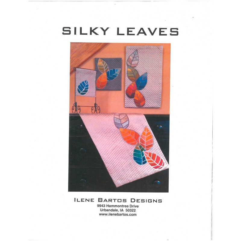 Silky leaves Quilt Pattern-Ilene Bartos Designs