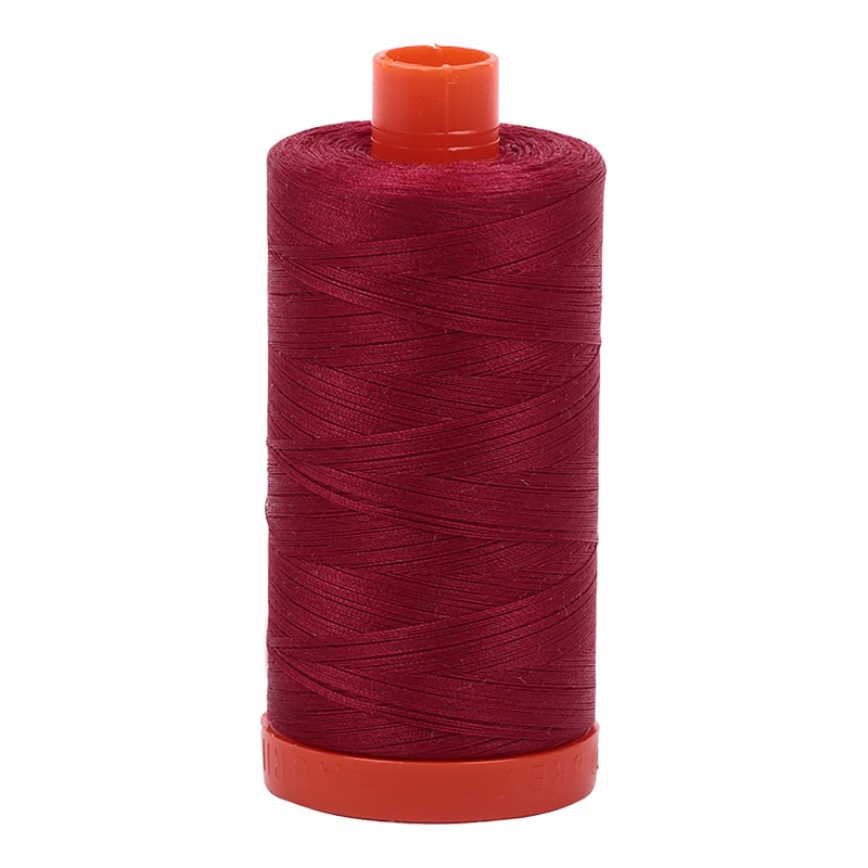Aurifil Thread - 50wt - 1103 Burgundy - 1422 Yards
