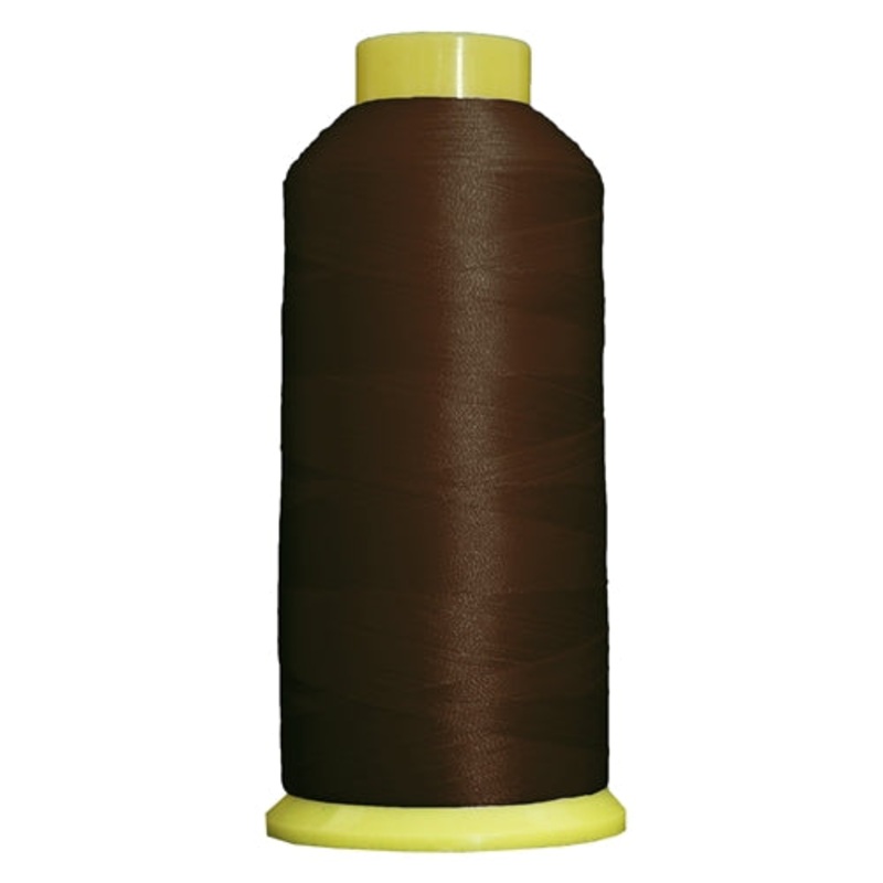 Large Polyester Embroidery Thread No. 425 - Dk Brown - 5000 M