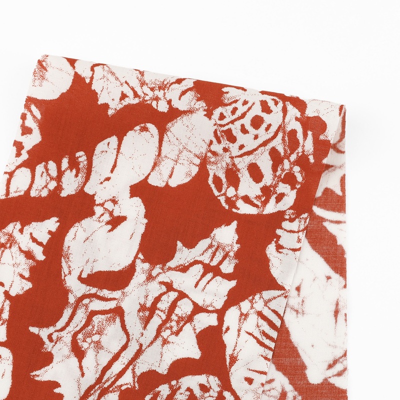 Sea Shell Cotton/Rayon - Terra Rosa