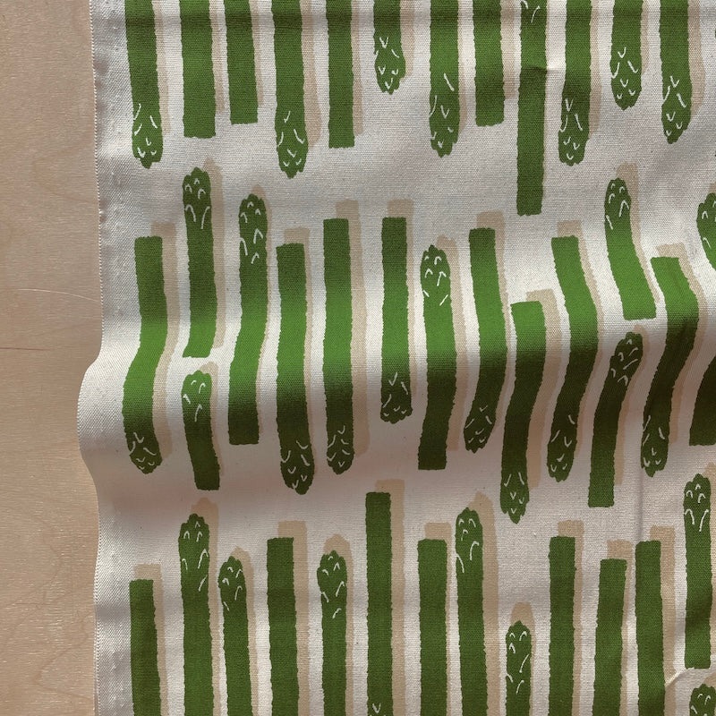 Sevenberry - Cotton Oxford - Asparagus - Cream
