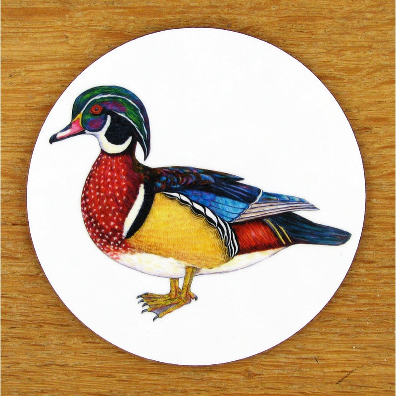 Wood Duck Coaster