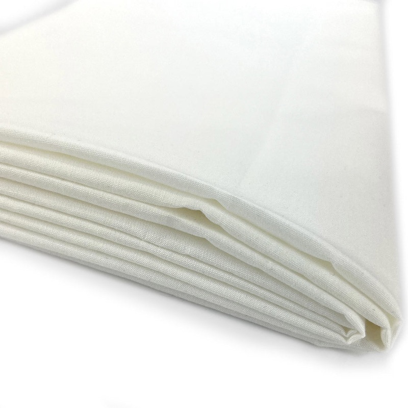 Remnant - Boston - Plain Cotton Poplin - Pale Ivory (1m)