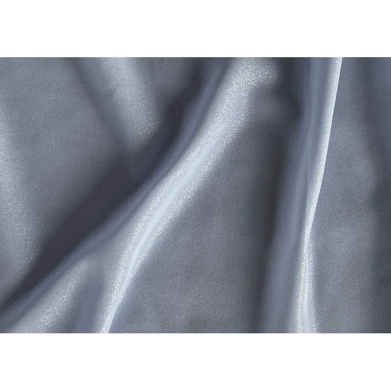 Semi-Sheer Metallic Frosted Spring Fog Polyester Chiffon