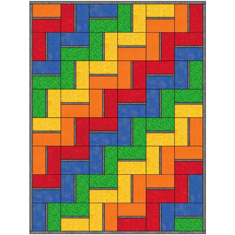 Splicey Quilt Pattern - Digital Download