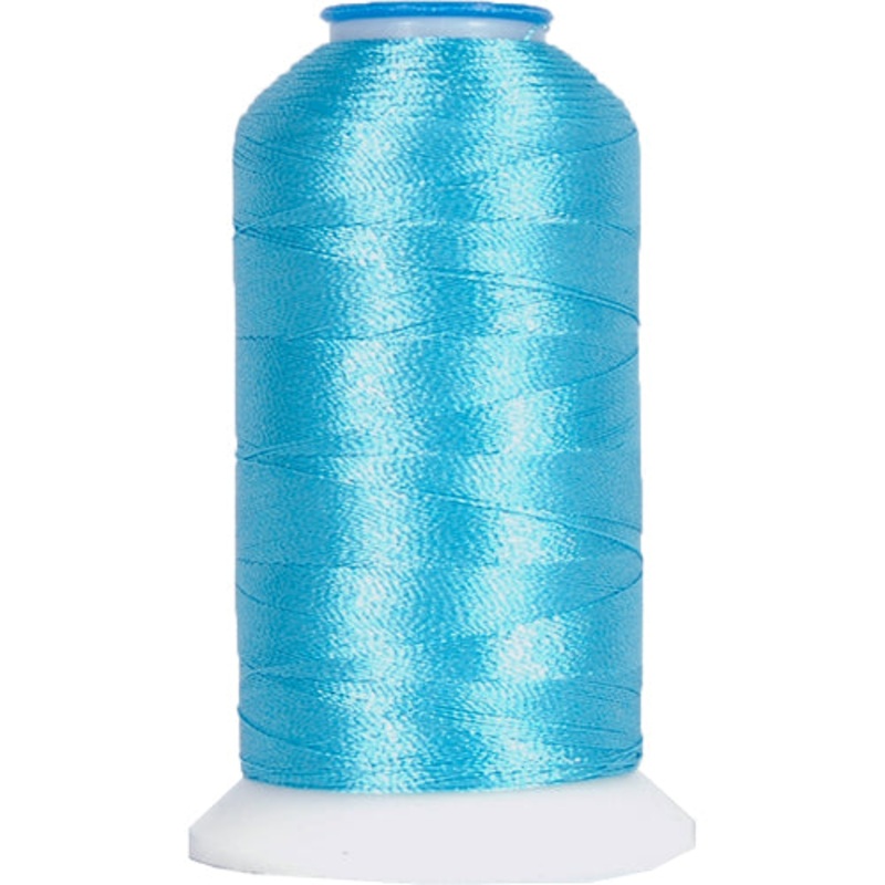 Polyester Embroidery Thread No. 464 - Turquoise - 1000M