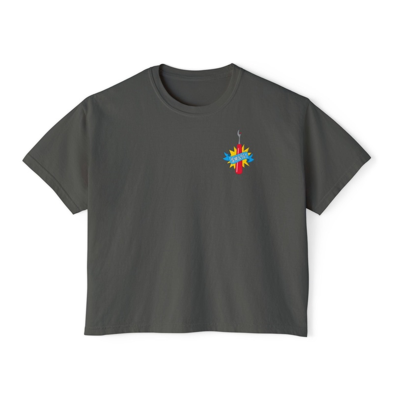 Sweary Seam Ripper Women's Boxy Tee Butter