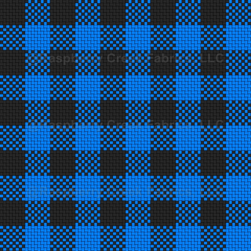 Blue and Black Gingham, Gingham Pattern, Geometric Pattern