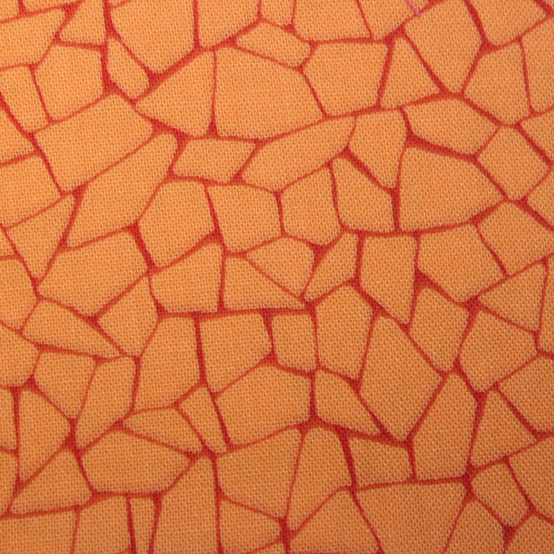 Stof Fabrics Crackled Glass Quilting Fabric in Orange