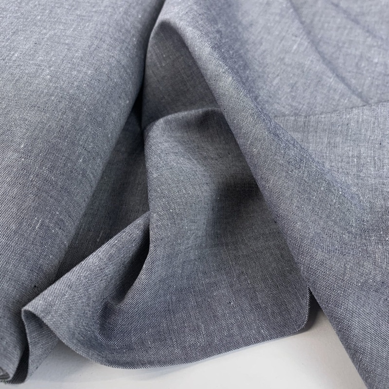 Remnant - Finest Chambray Navy (0.6m)