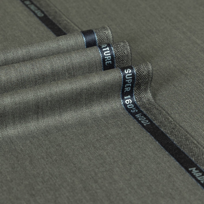 Signature - Herringbone Super 160's Wool