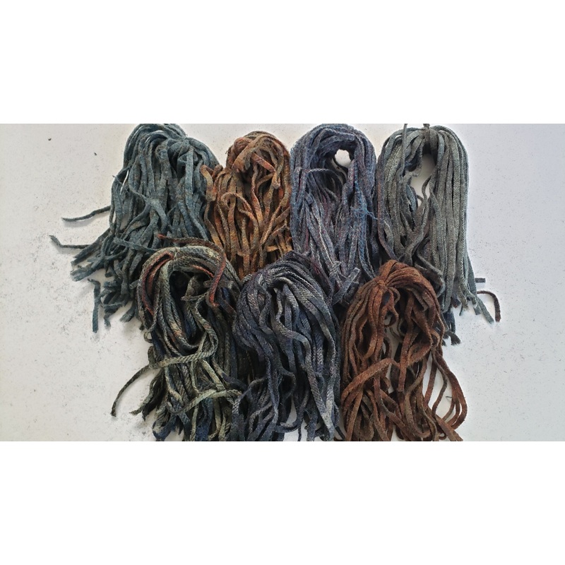 JBA- MEDLEY OF BLUE PACK 1 - #6 Wool Strips - 5.5 oz/155gr.